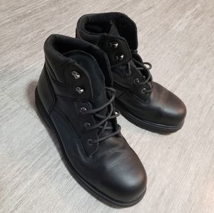 Wolverine Black Steel Toe Work Boot Sz12